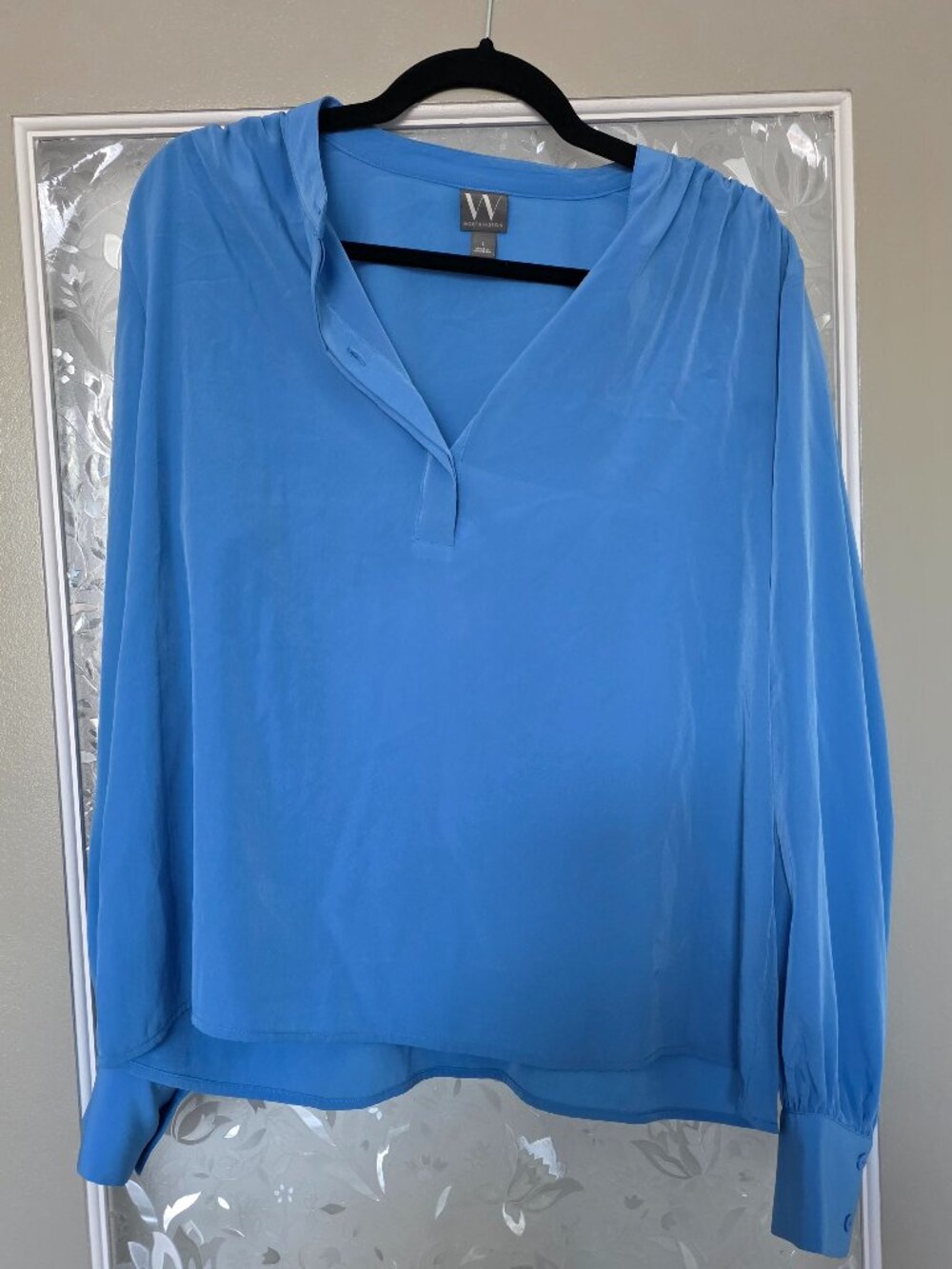 Never Worn Worthington Blue Blouse - Size Large